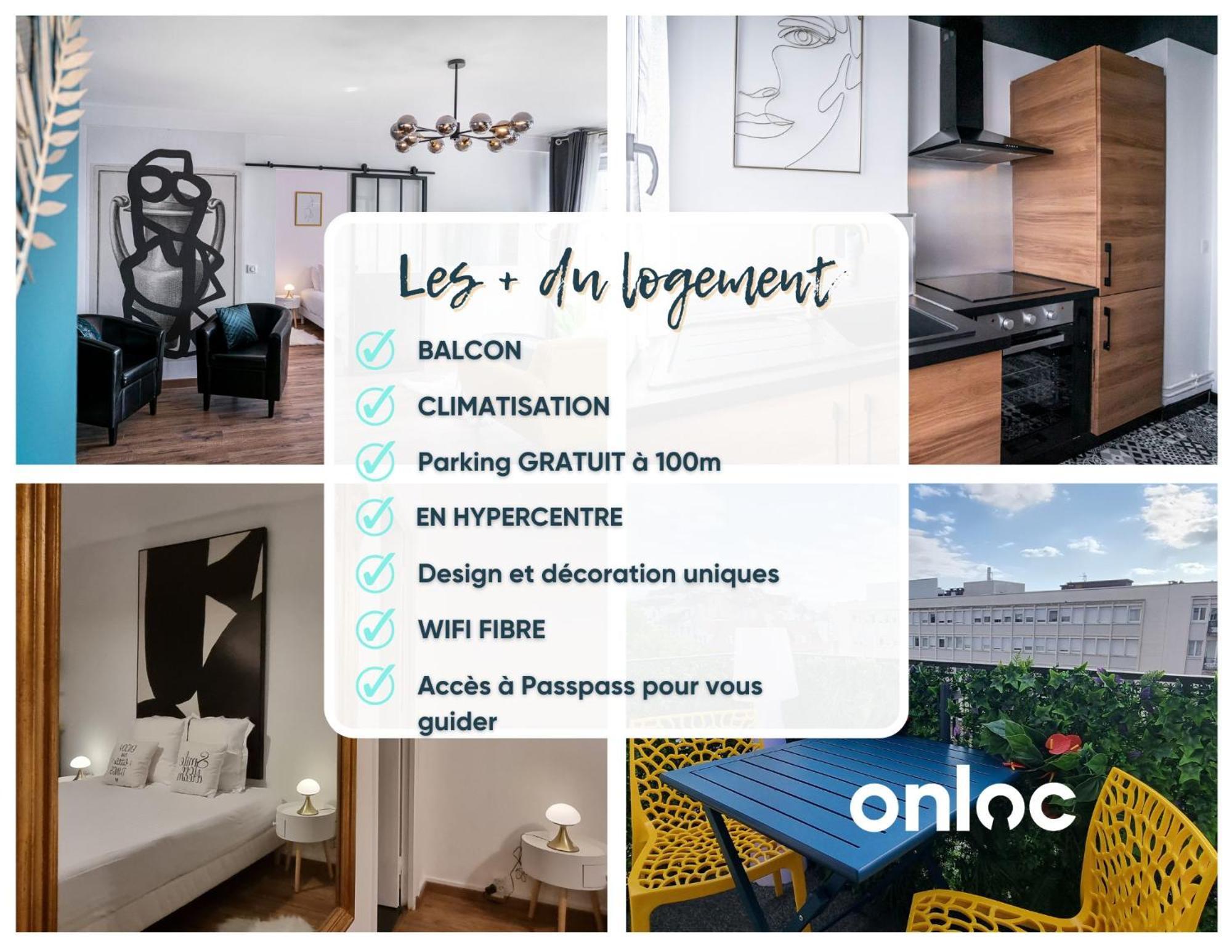 Au Palais Des Pyrenees! Hyper Centre -Clim-Balcon-Parking Gratuit Apartment Pau Bagian luar foto